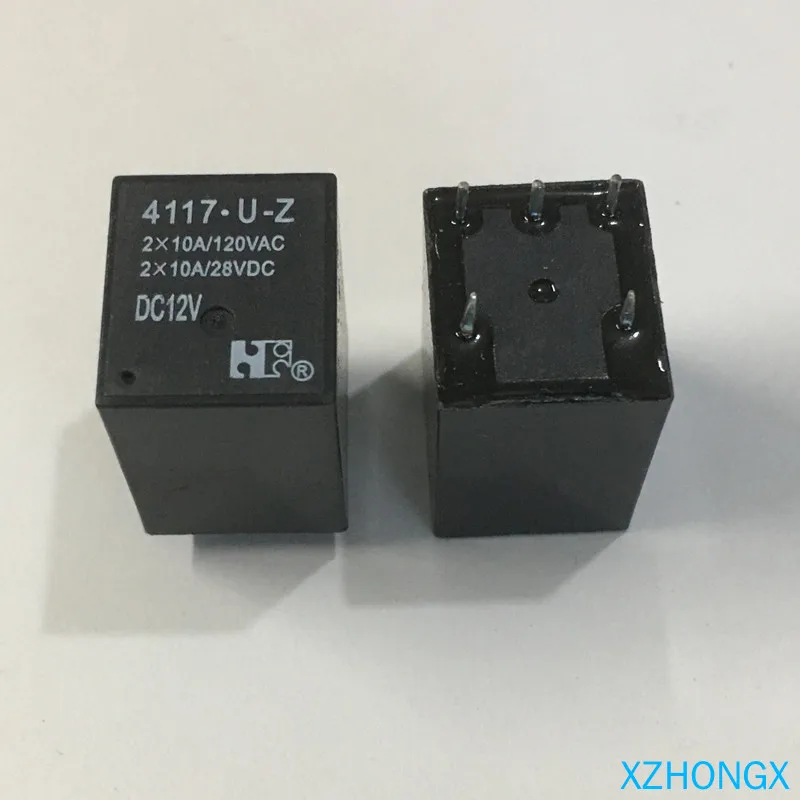 Реле 12В 4117-U-Z DC12V 4117-U-Z-DC12V 4117-U-Z-12VDC 12VDC DC12V 12V 10A 120VAC 5PIN