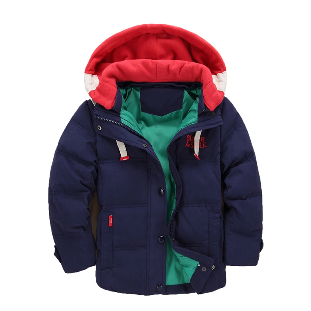 Benemaker/зимние комбинезоны для детей Куртки девочек и мальчиков Теплые парки