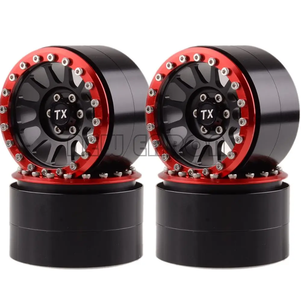 Новинка металлическая Ступица колеса ENRON 4P 2 дюйма 12 спиц ступица для Axial SCX10 II 90046