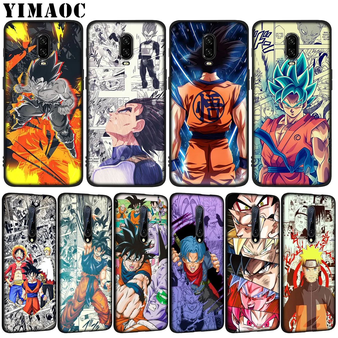Мягкий силиконовый чехол для телефона DRAGON BALL Z DBZ Goku Oneplus 7T 7 Pro 6 6T 5T One Plus черный из