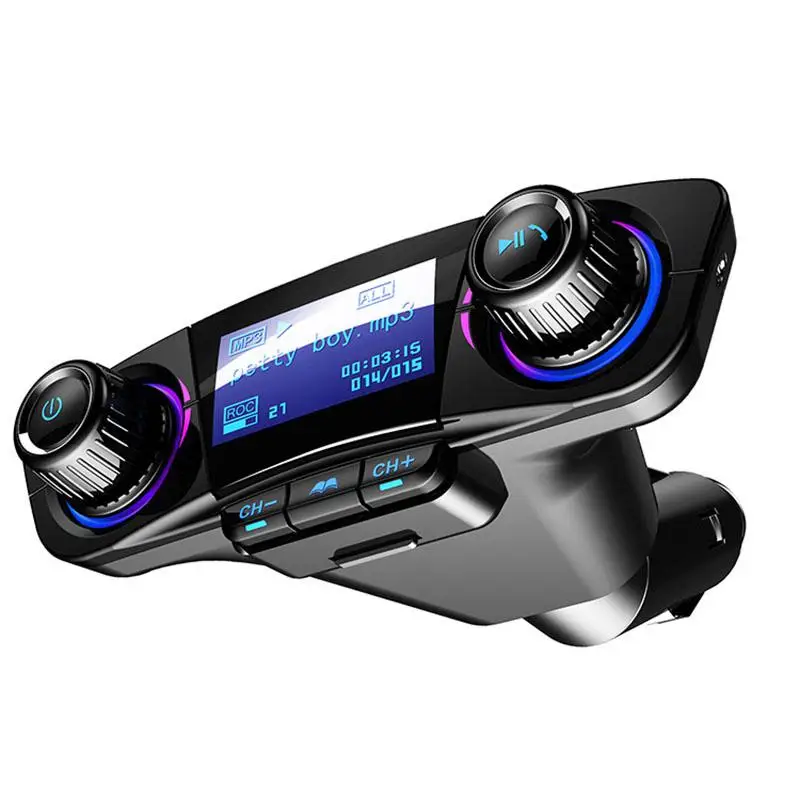 Автомобильный MP3 плеер Bluetooth беспроводной fm передатчик громкая связь радио