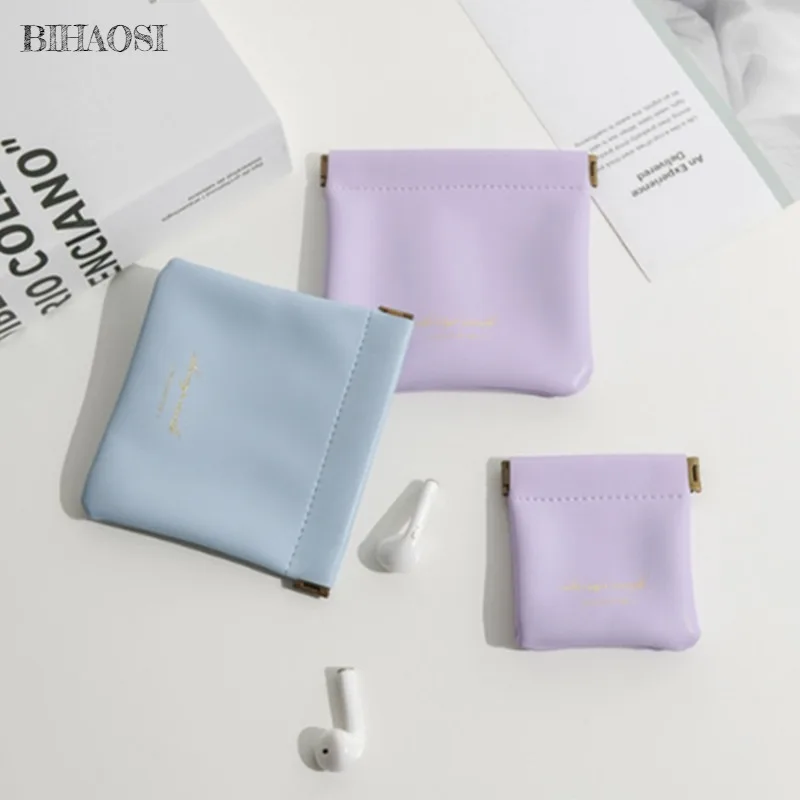 Маленькая сумка из искусственной кожи маленькая для косметики защитный чехол