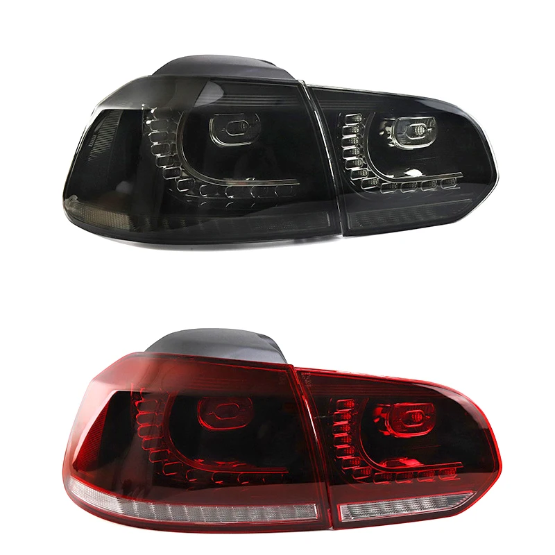 

BERA BEAR Car Styling LED Taillights For Volkswagen Golf 6 Tail Lamp 2008-2013 LED light DRL+Brake+Back-up+turn signal+fog light