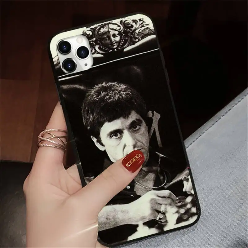 

Scarface 1983 film Al Pacino fashion luxury Phone Case for iPhone 11 12 pro XS MAX 8 7 6 6S Plus X 5S SE 2020 XR