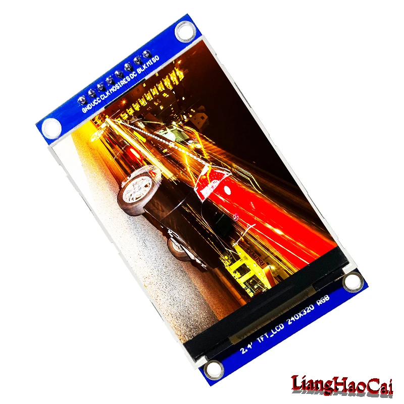 IPS модуль 2 4 дюймов TFT ЖК дисплей полноцветный полный обзор угол обзора 18 Pin 0 8 мм
