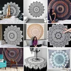 150*200 см гобелен настенный серия Мандала печать макраме пляжное Полотенца коврик Одеяло йога коврик шаль ковер подушка