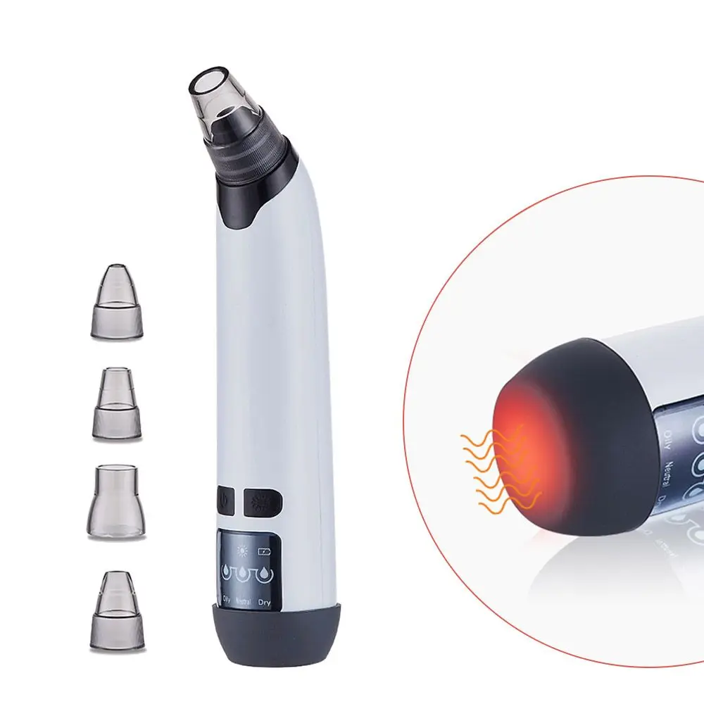 Инструмент для очистки лица удаления черных точек вакуумный удалитель пор -