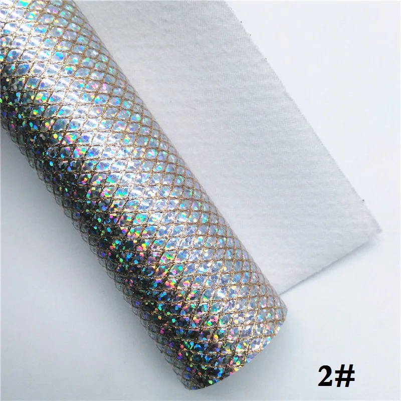 2 Glitterwishcome 21X29 см A4 размер винил для бантов переливающийся Блестящий Бриллиант кожа Fabirc искусственная кожа листы для бантов, GM650A - Цвет: 2