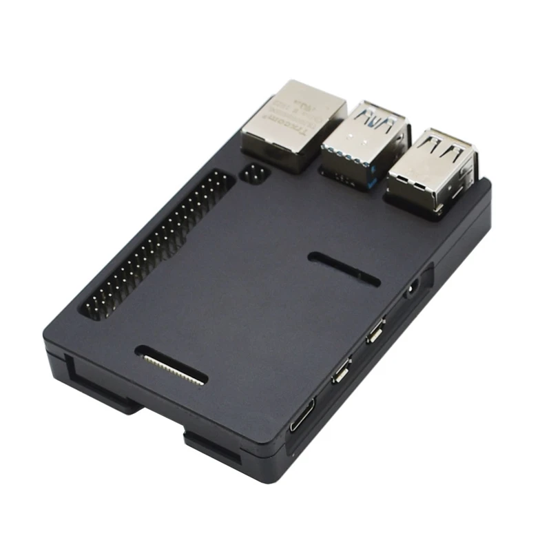 Для Raspberry Pi 4 Модель B алюминиевый сплав чехол металлический с ЧПУ охлаждающий Ультратонкий корпус теплоотвод для Raspberry Pi 4B только