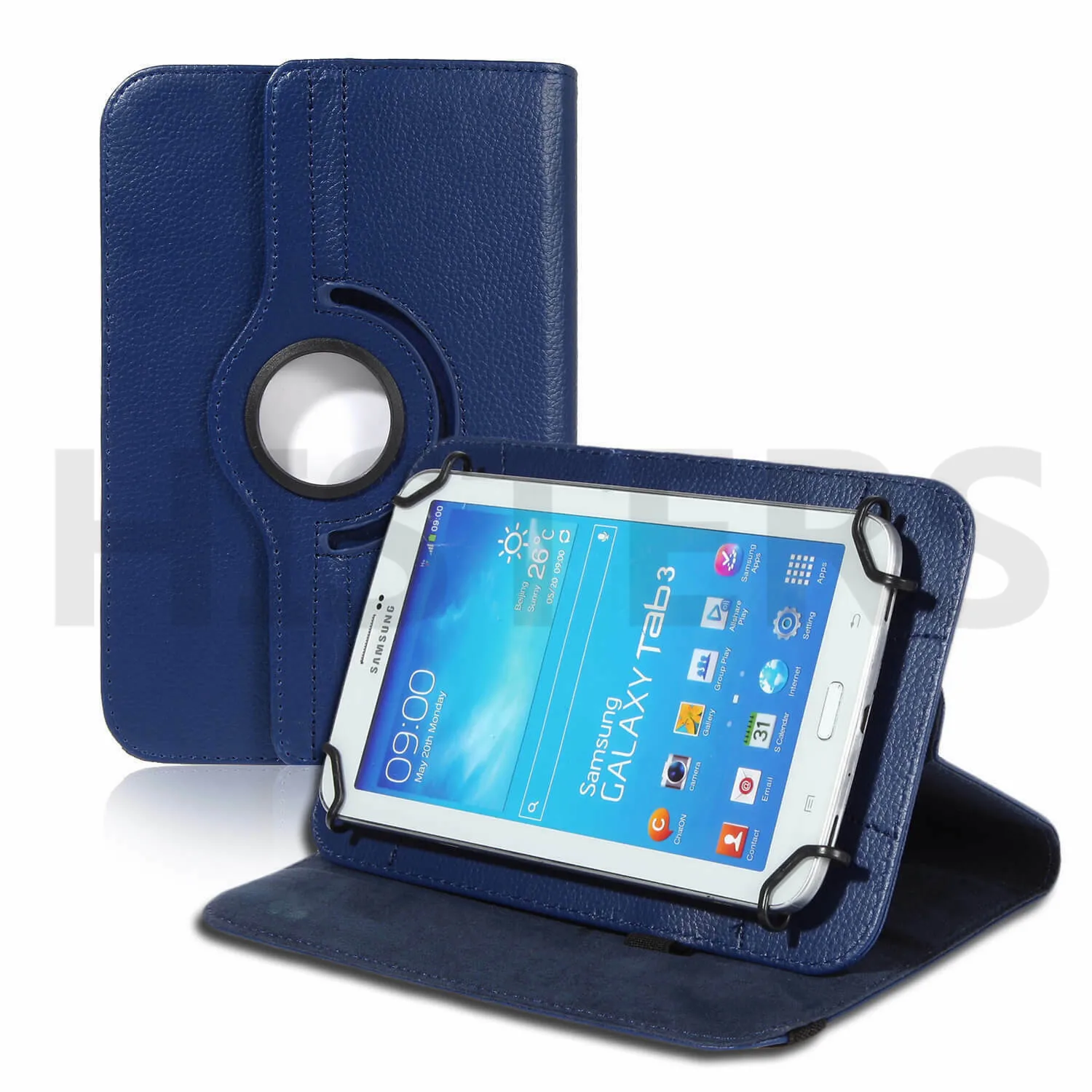 Style 3-DARK BLUE Универсальный чехол для " дюймовый Планшет Digma CITI 8588 8589 8592 8527 8531 8542/ЕВА 8800 8,0 3g 4G с отделениями для карт - Цвет: Style 3-DARK BLUE