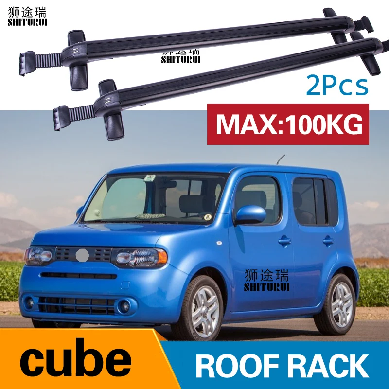 2 шт. рейки на крышу Nissan Cube Z11 Z12 2008 2019 MVP|Багажники для крыши авто и ящики| |