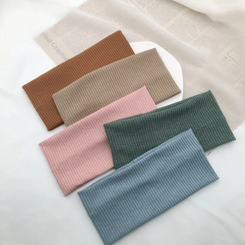 

2021 New Women/Men Elastic Yoga Headband Sport Sweatband Running Sport Hair Band Turban Outdoor Gym Sweatband Sport Bandage