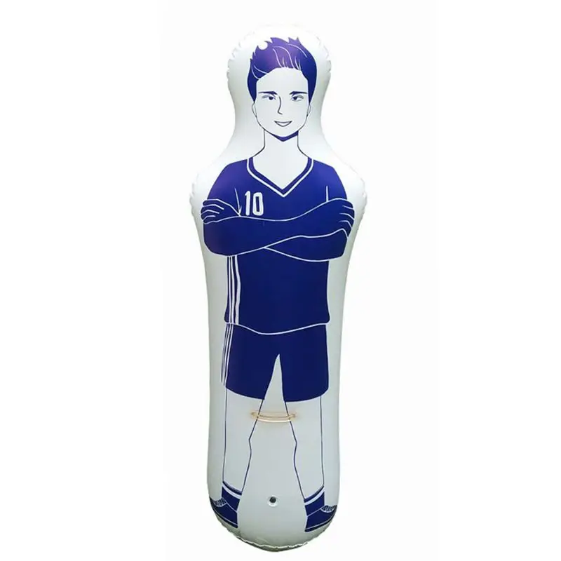 

Adults Children Inflatable Football Training Goal Keeper Tumbler Air Soccer Train Dummy Goalkeeper for Outdoor Sports