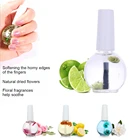 1 бутылка сушеных цветов, смягчитель, питательное масло для кутикулы, питающий Гель-лак для кутикулы, инструмент для дизайна ногтей, масло для ухода за ногтями