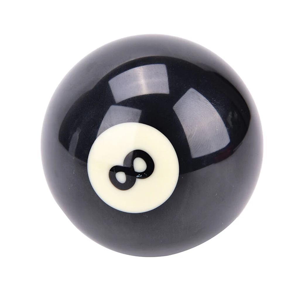 

Billiard Ball Tool Indoor Beginner Sport Pool Table Normal Standard Black Number 8 Replacement Durable Cue Training Resin