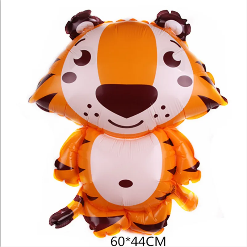 Воздушный шар в виде морского льва лисы пингвина панды Мультяшные животные