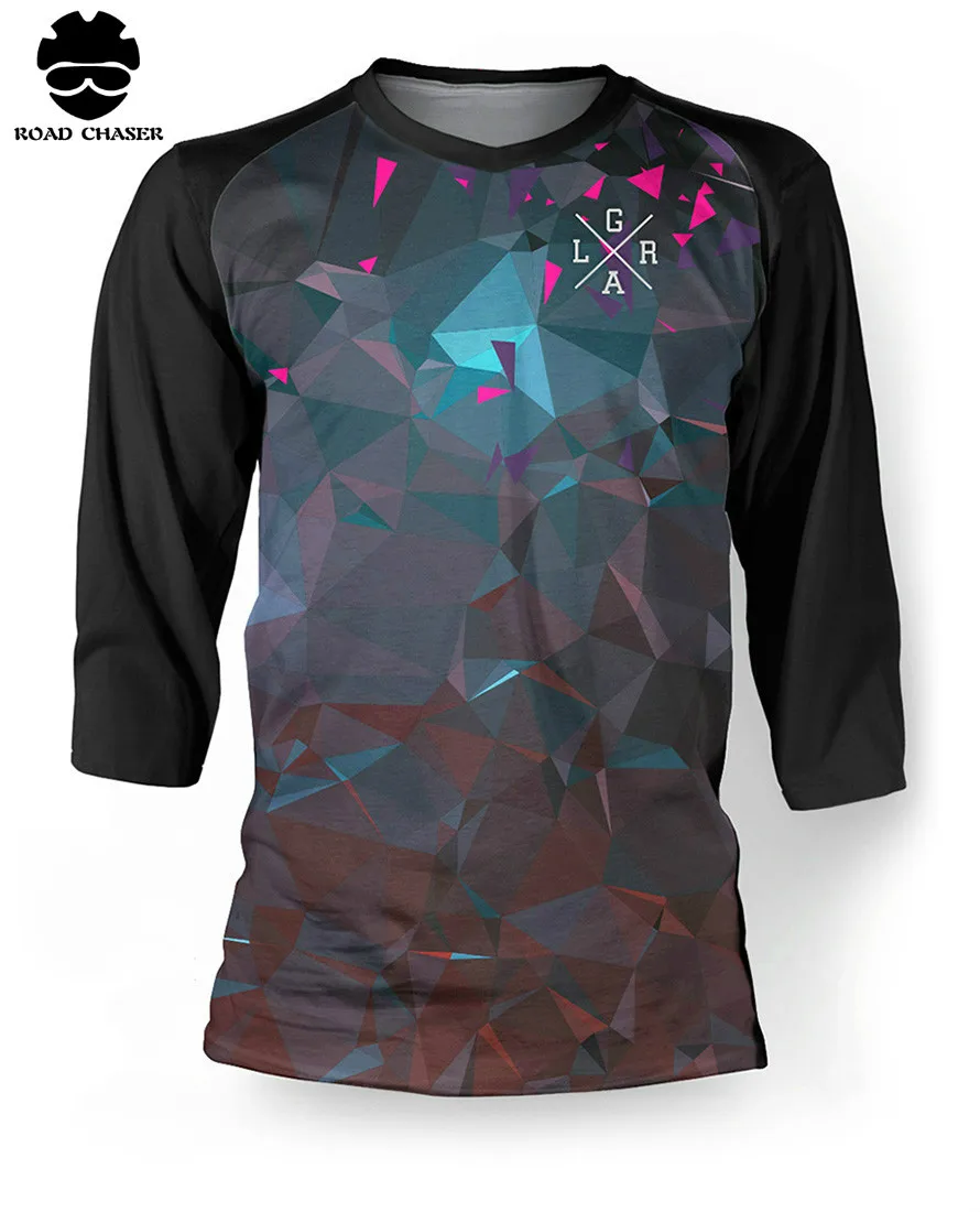 Джерси с длинным рукавом для мотокросса и горного велосипеда MX DH MTB|Майки