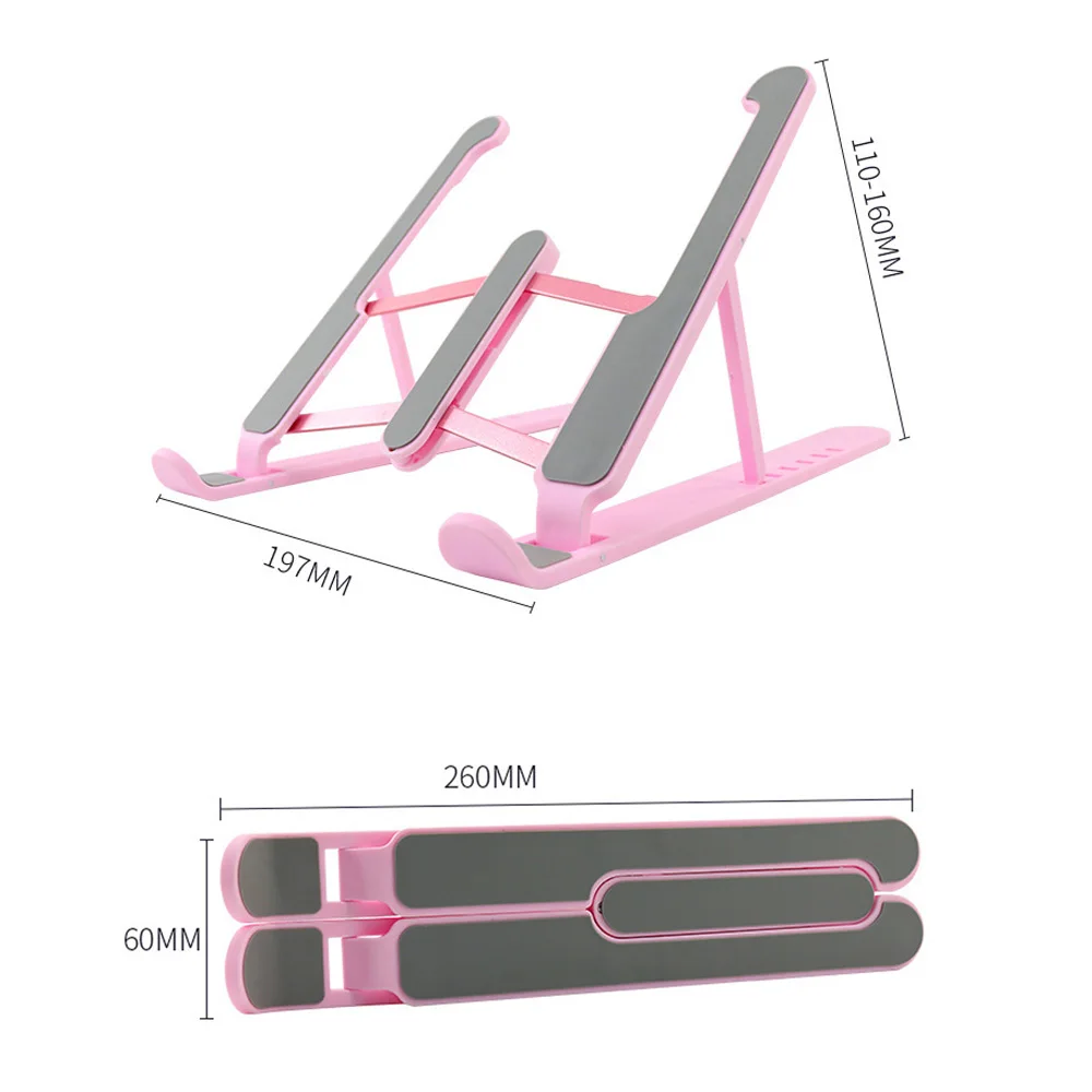 

Portable Laptop Holder PC Computer Accessories Desktop Bracket Support Xiaomi Lenovo Adjustable Laptop Stand Aluminium Alloy