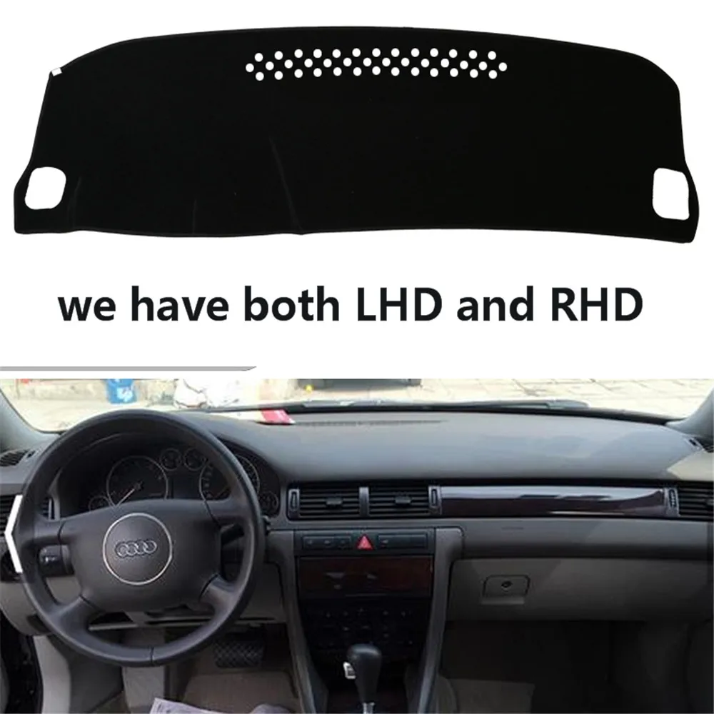 Для Audi A6 C5 1998 1999 2000 2001 2002 2003 коврики для приборной панели аксессуары стайлинга