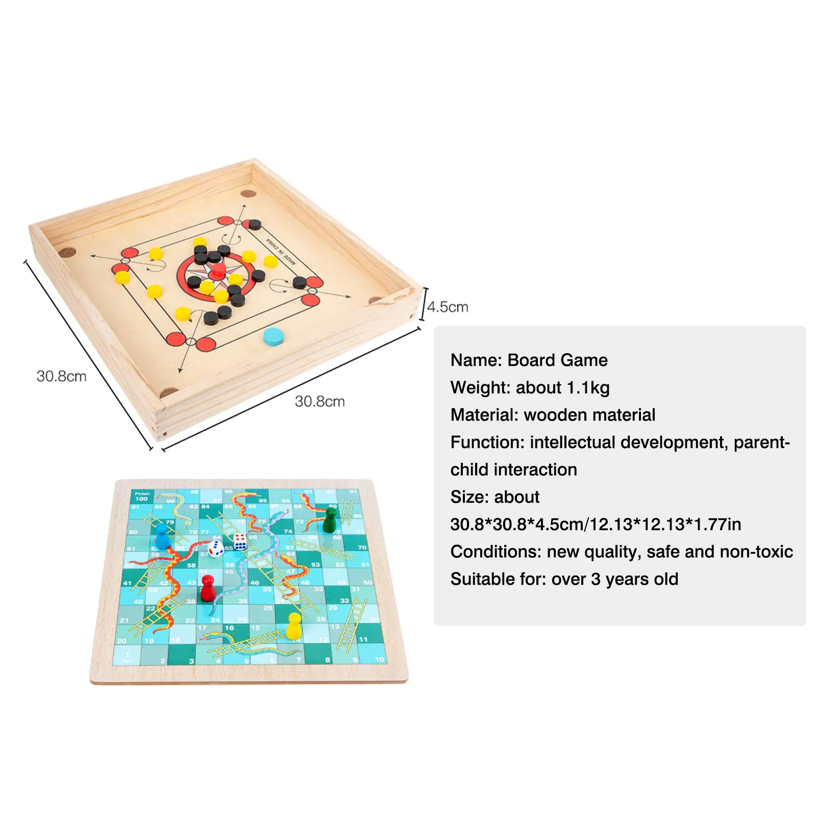 

4 In 1 Fast Sling Puck Game Chess Board Game Kids Leisure Interactive Toy Excellent Desktop Table Ice Hockey Toy For Children