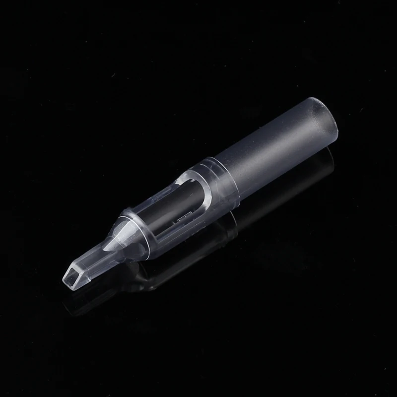 50 шт./кор. прозрачные одноразовые наконечники для татуировок игольчатое сопло