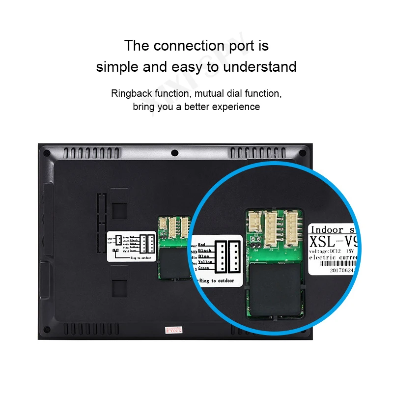 Домофон с дверным звонком видеодомофон для частного дома домашний видеозвонок