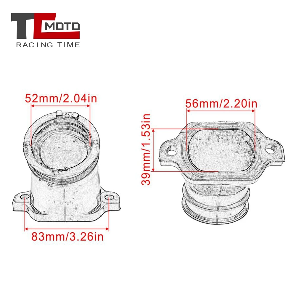 Motorcycle Carburetor Interface Adapter for Polaris Ranger 800 4X4 6X6 Sportsman EFI INT Forest Touring 1240494 1253564 | Автомобили и