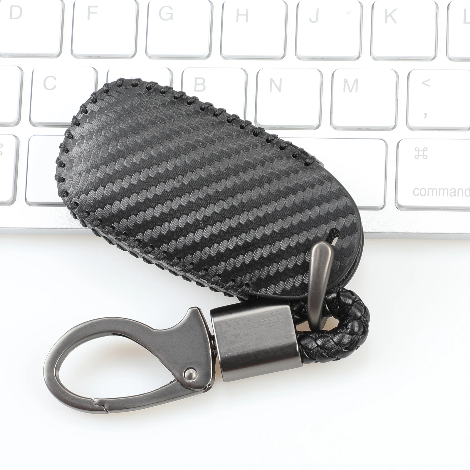 

Kutery 10pcs 3 Butttons Leather Car Remote Key Case For Hyundai i30 Ix35 KONA Encino Solaris Accent Santa Fe Palisade 2017 2018