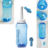 new 300ml nasal wash neti pot sachets sinus nose cleaner bottle nasal irrigator wash pot saline children baby nose care sci88