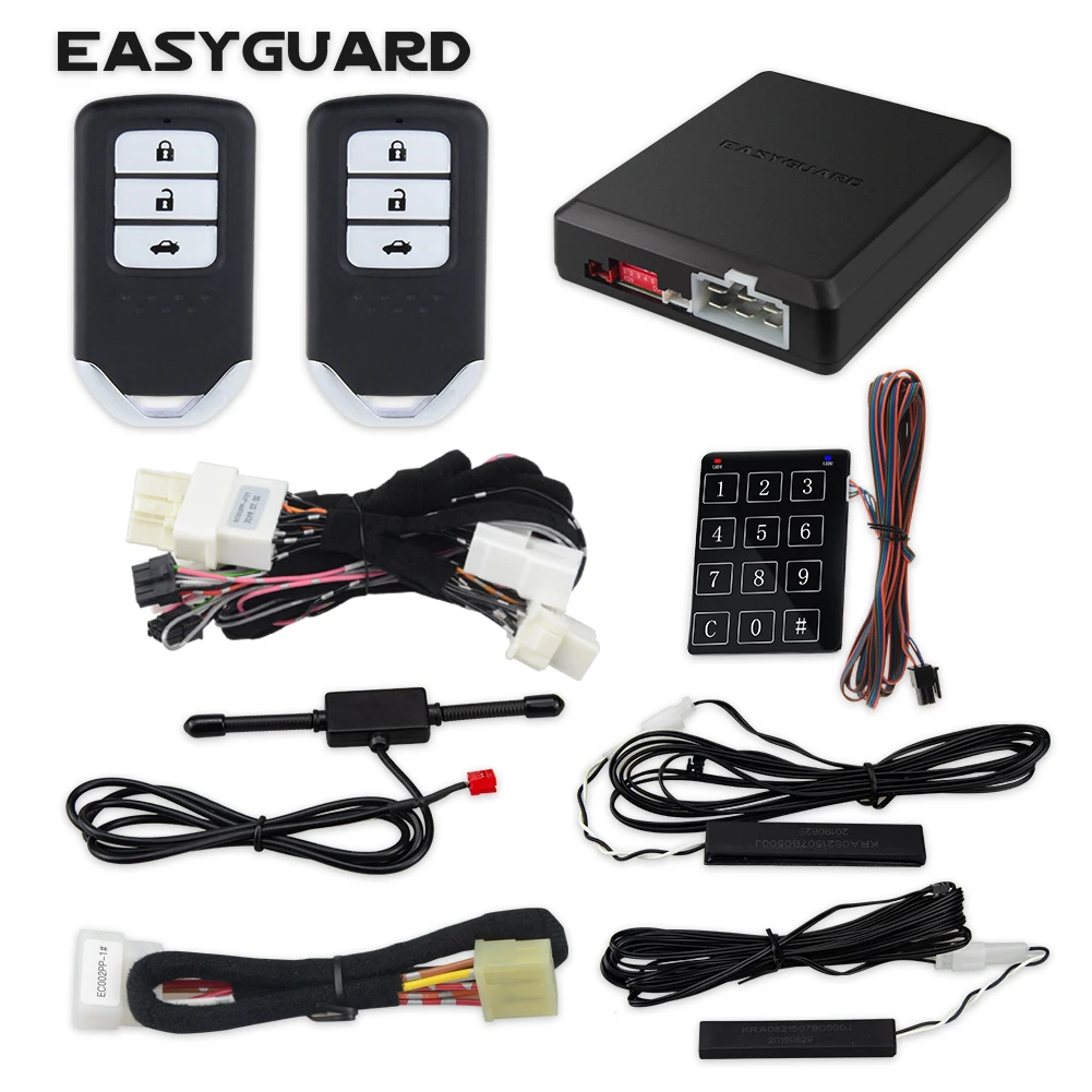 EASYGUARD CAN BUS дистанционный стартер подходит для Honda с oem кнопочной кнопкой Accord CRV CIVIC