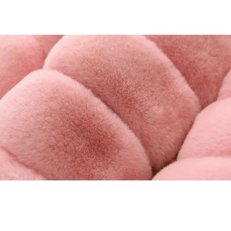 Детское пальто из искусственного меха новинка 2019 теплое мягкое плотное с