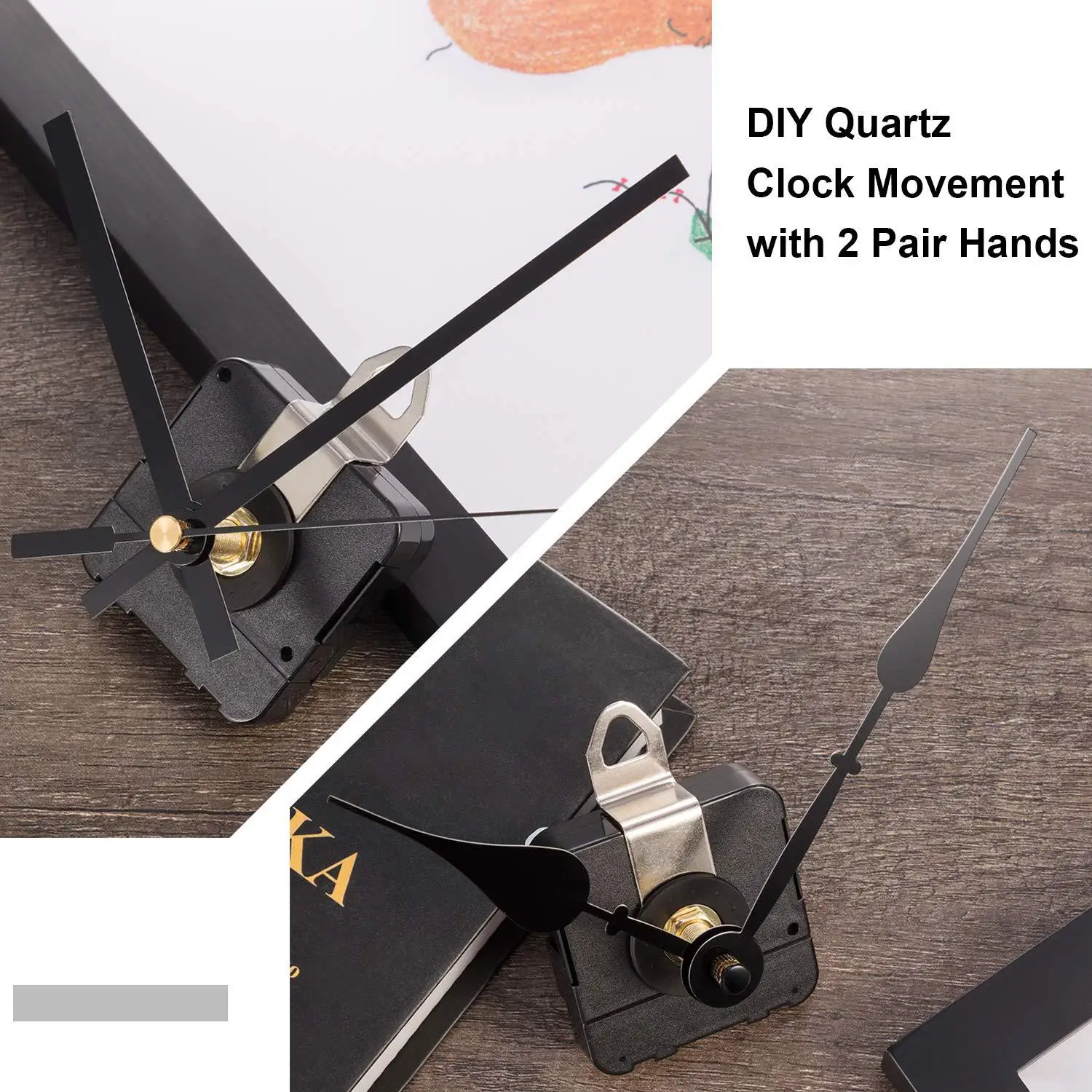 

1 Set Quartz Clock Repair Movement +hands Diy Silent Large Wall Clock Repair Clock Mechanism Parts Hands Wall Repair Tool Parts