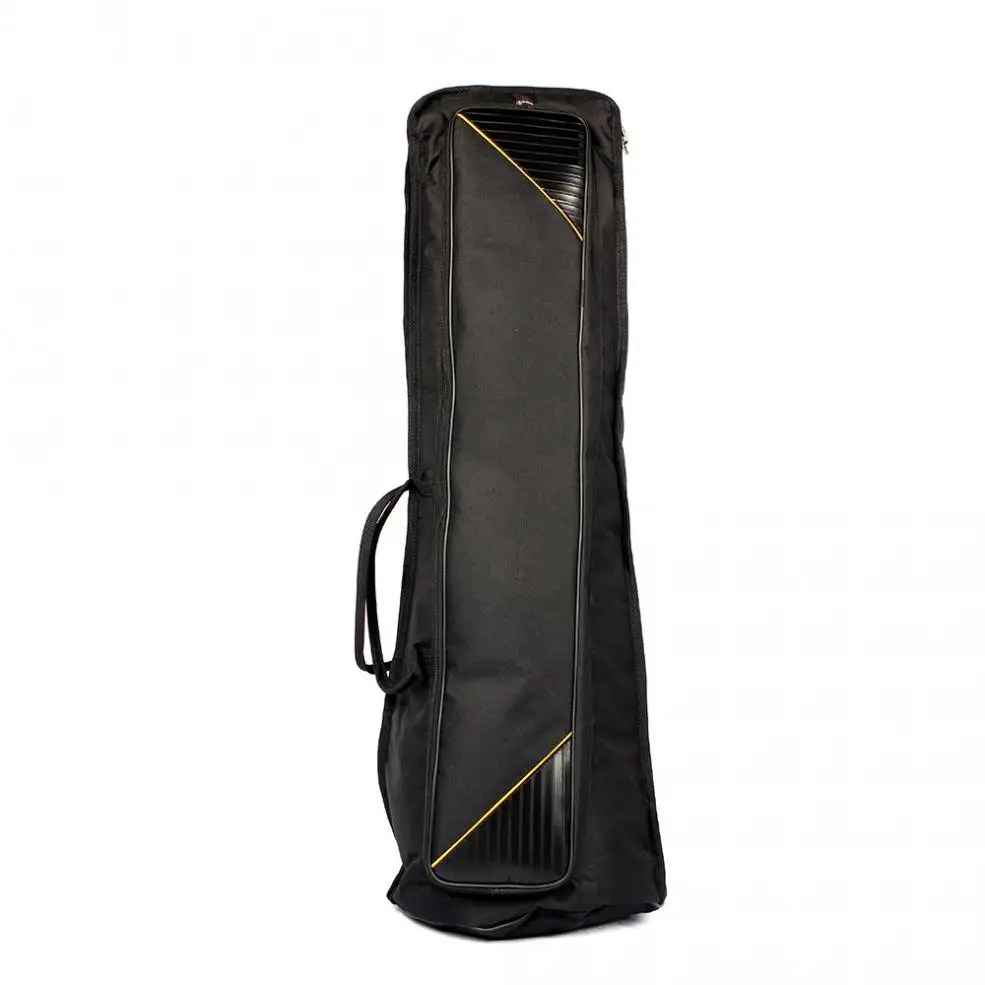 

Portable Oxford Cloth Tenor Trombone Backpack Add Sponge Instrument Bags Waterproof Blue / Red / Black