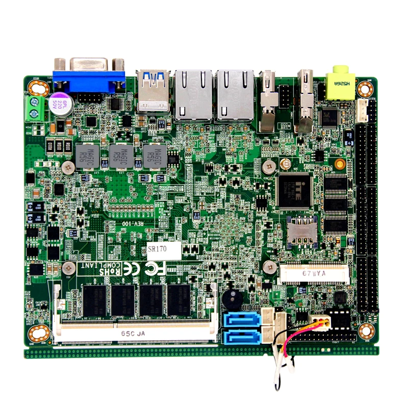 Материнские платы Haswell-M промышленные материнские с дисплеем CRT DP 4k встроенные 4 ГБ