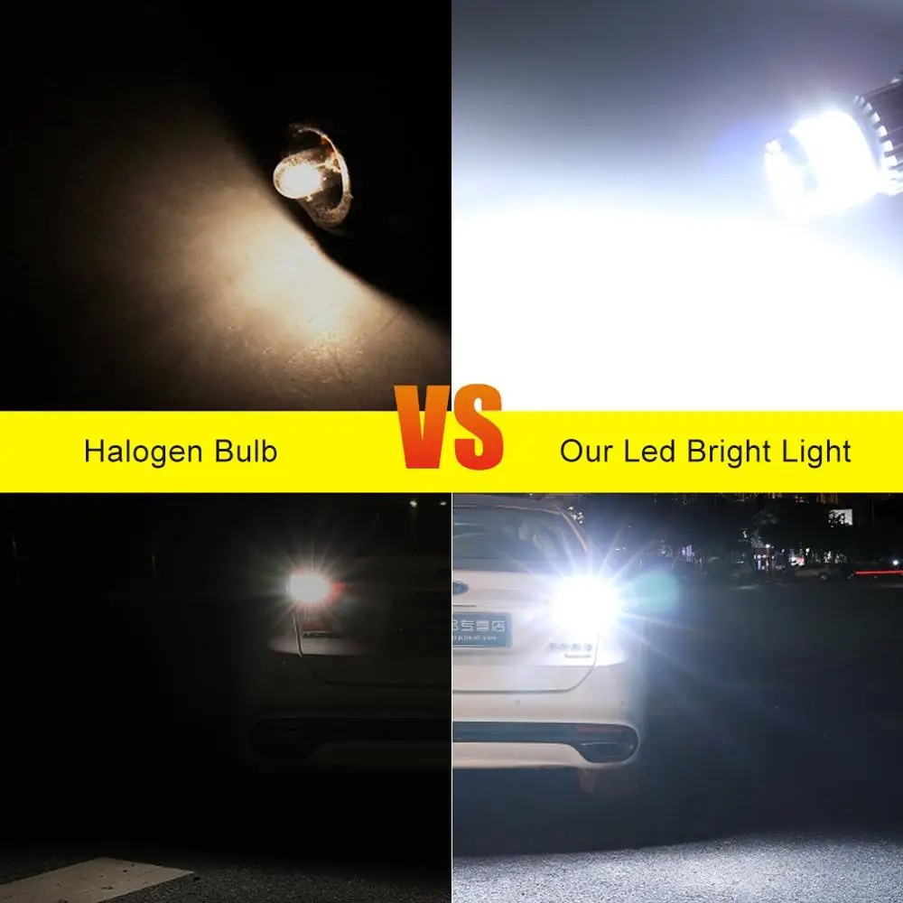 1 шт. T20 Светодиодная лампа 7443 W21/5 Вт Светильник T25 3157 P27/7 светодиодный