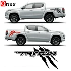 2 наклейки для Mitsubishi L200 TRITON CLAWMARK Pick up 4x4