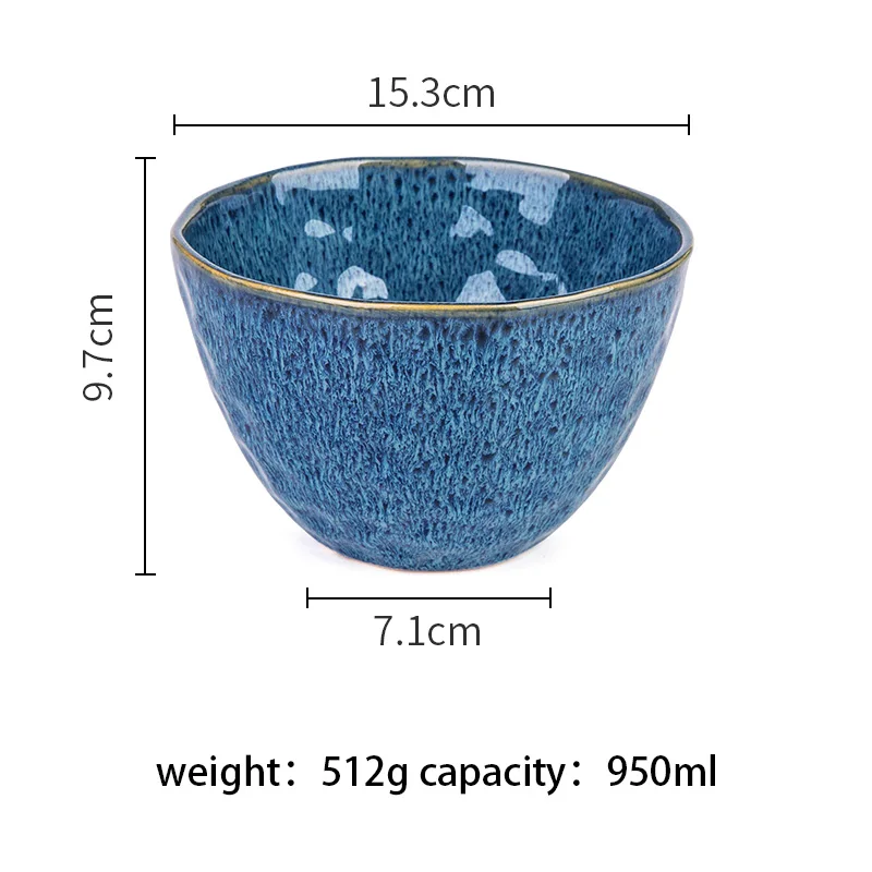 Керамическая миска для салата MDZF 950 мл рисовый суп фруктовый Овощной десерт