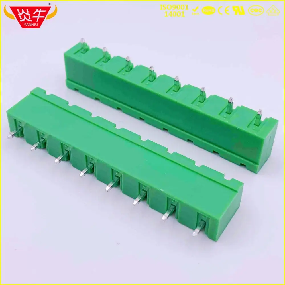 KF2EDGVC 7,5 2P~ 12P разъем PCB вставной TEMINAL блок 2EDGVC 7,5 мм 2PIN~ 12PIN GMSTBVA 2,5G 1766660 PHOENIX контакт DEGSON - Цвет: 2EDGVC-7.5-8P