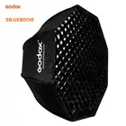 Вспышка Godox, восьмиугольный сотовый софтбокс для вспышки Godox, вспышка, аксессуары для фотостудии, 80 см