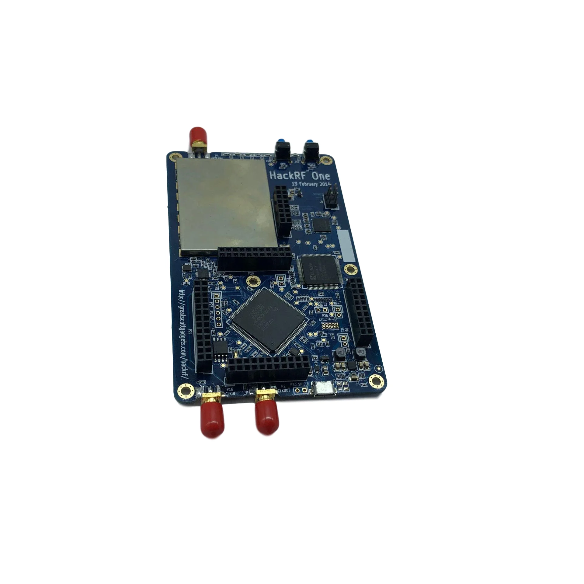 Online HackRF Eine 1MHz Bis 6GHz USB Open Source Software Radio Plattform SDR RTL Entwicklung Bord Empfang Von Signalen Blau
