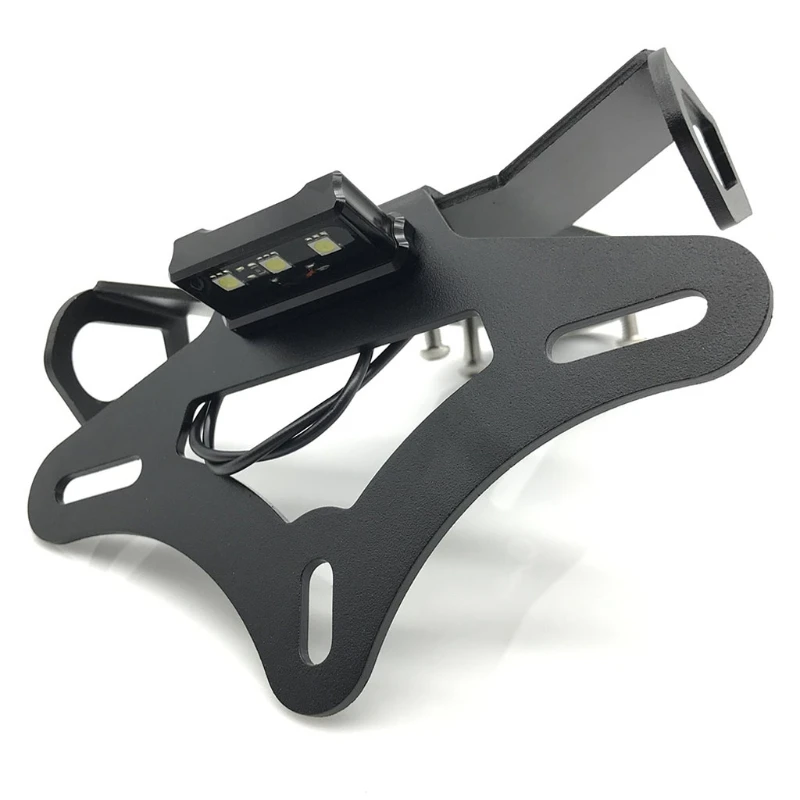 

Motorcycle Rear License Plate Mount Holder with LED Light for KAWASAKI ZX-10R