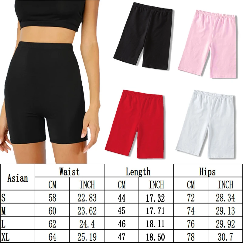 

Women Summer Cycling Bike Shorts Stretch Basic Short Solid Black Shorts For Women Female Clothing Pantalones Sweatpants Strike