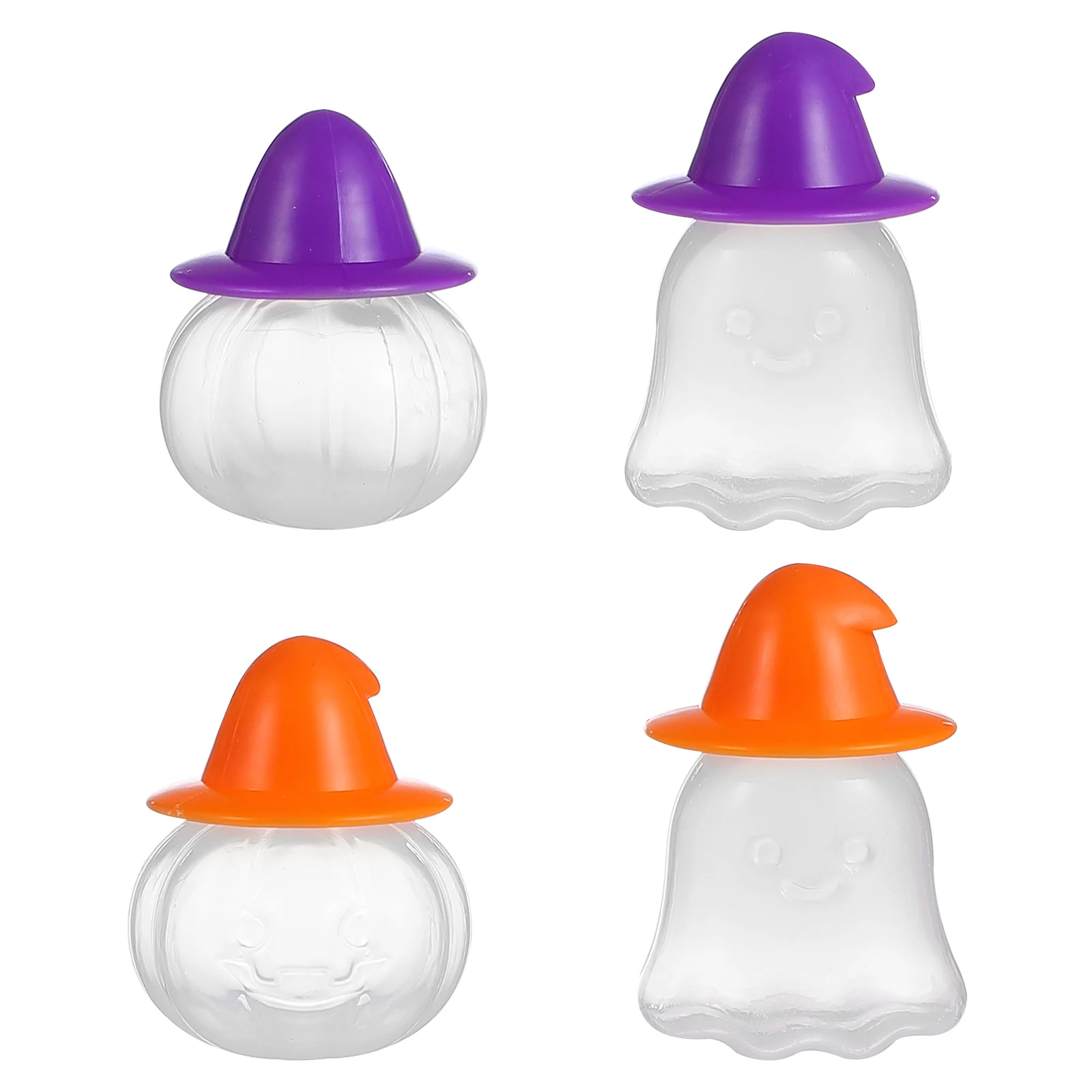 

4Pcs Cartoon Sub Storage Bottle Sauce Storage Containers Mini Sub Bottles