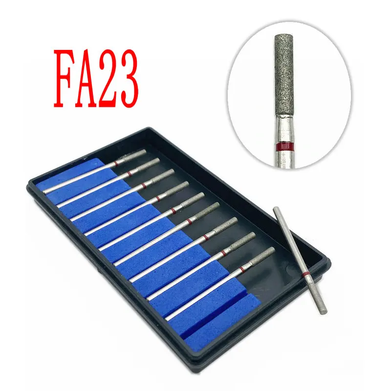 FA23 Стоматологические алмазные шлифовальные Боры Hp для низкой скорости прямой