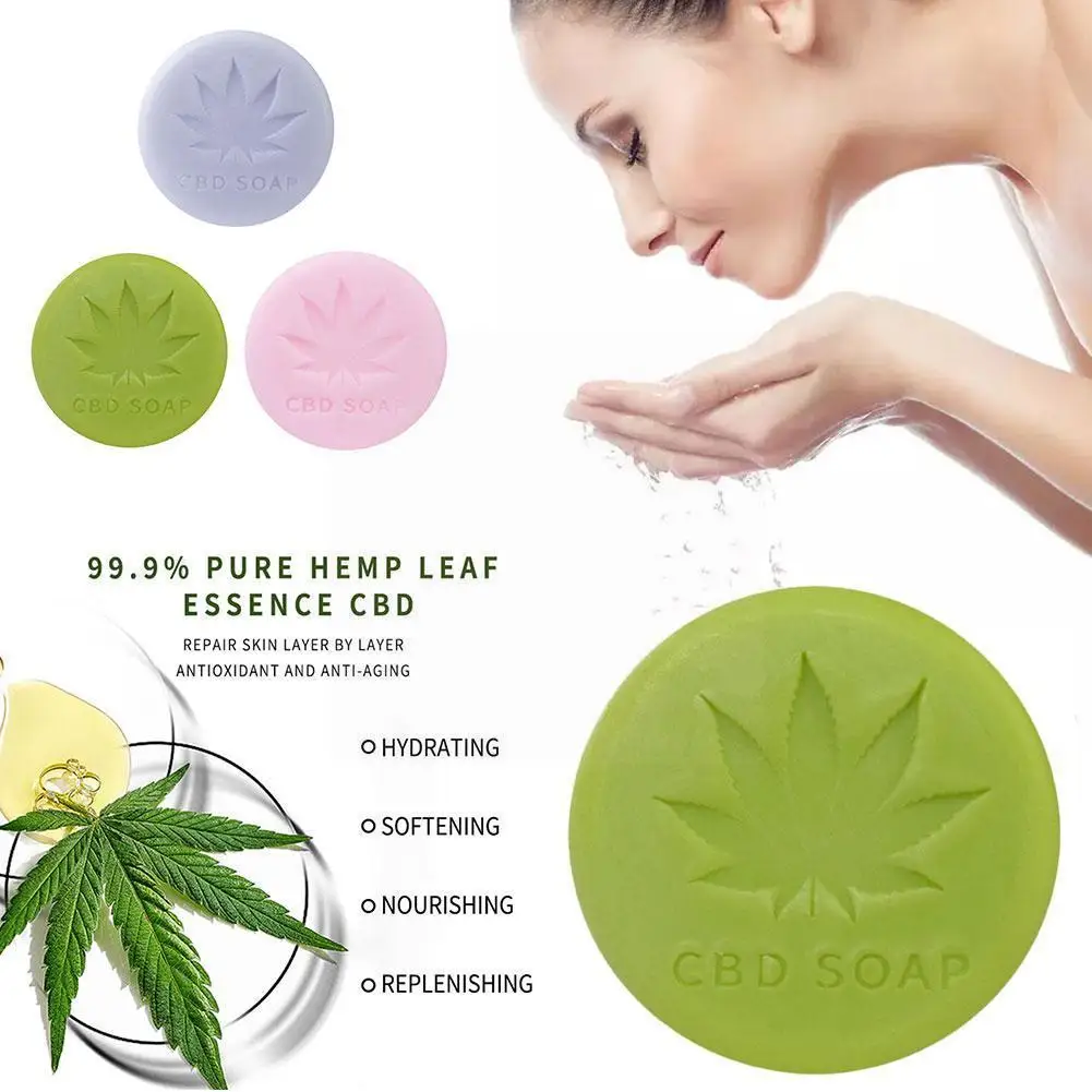 

80gcbd Lavender Handmade Soap Cleansing And Bath Soap Refreshing Oil Control Clean Moisturizing And I9k4