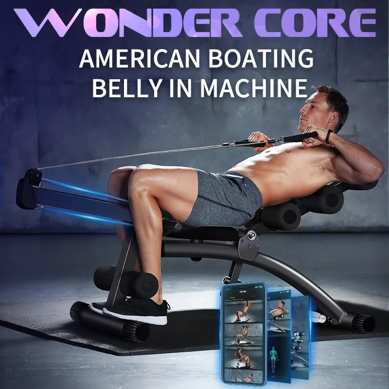 WonderCore Mutifuntional скамья для гантелей регулируемая сидячая занятий спортом мужчин