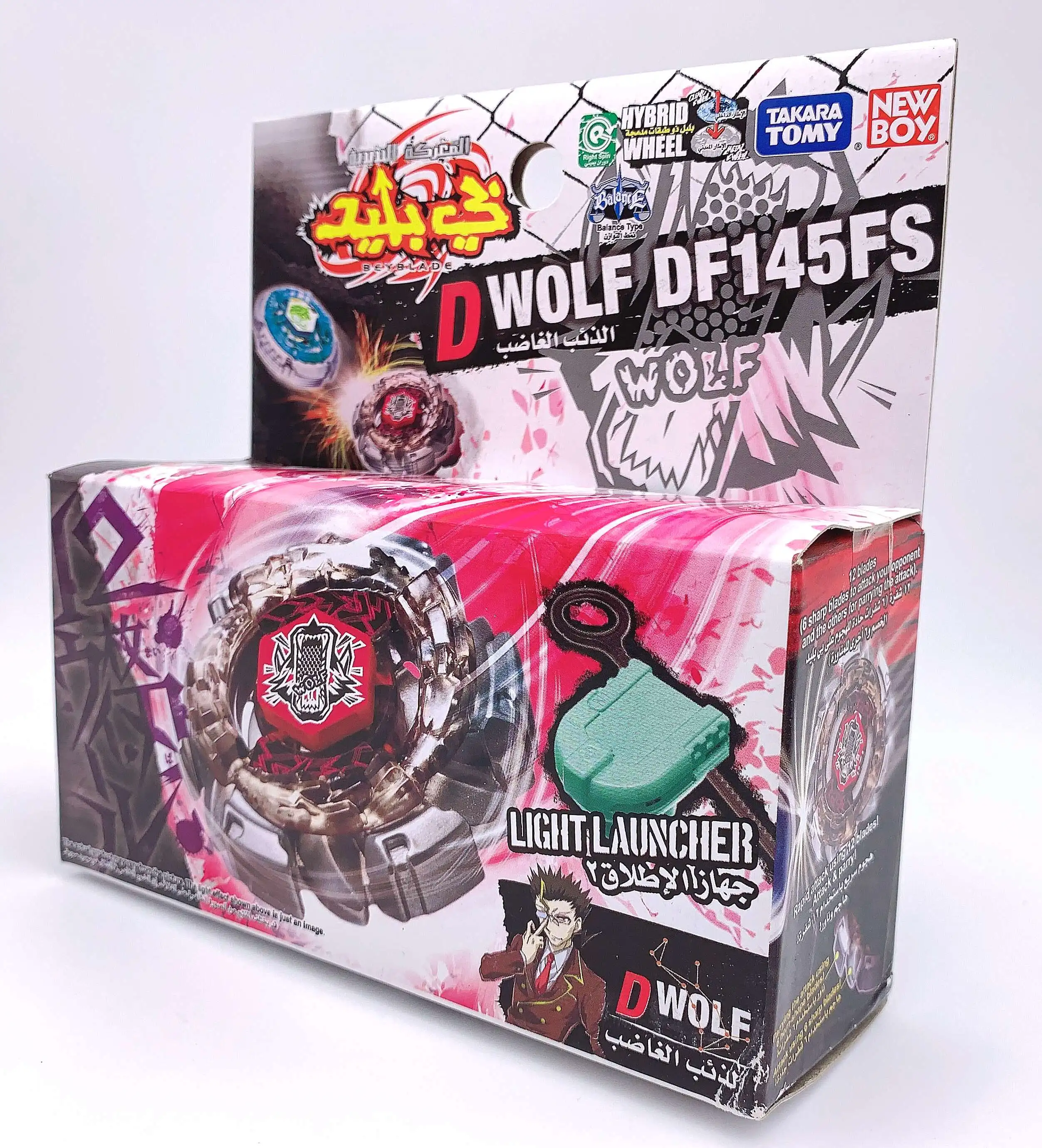 Оригинальная Takara Tomy Dark Wolf DF145FS Beyblade (BB29)|Волчки| |