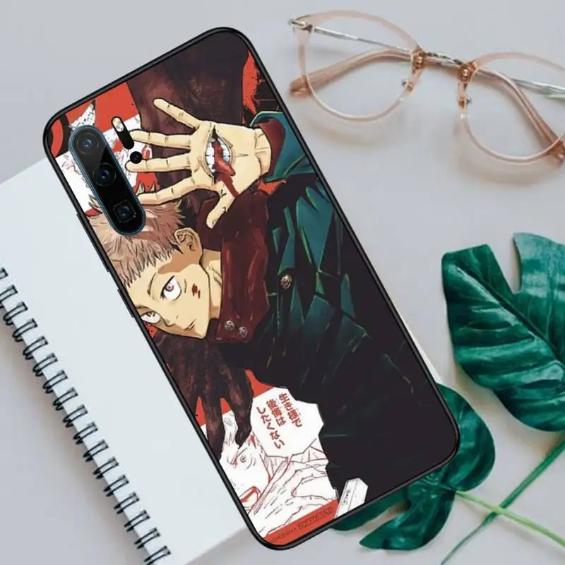 

Jujutsu Kaisen Yuji Itadori Phone Case For Huawei honor Mate P 10 20 30 40 i 9 8 pro x Lite smart 2019 nova 5t shell funda