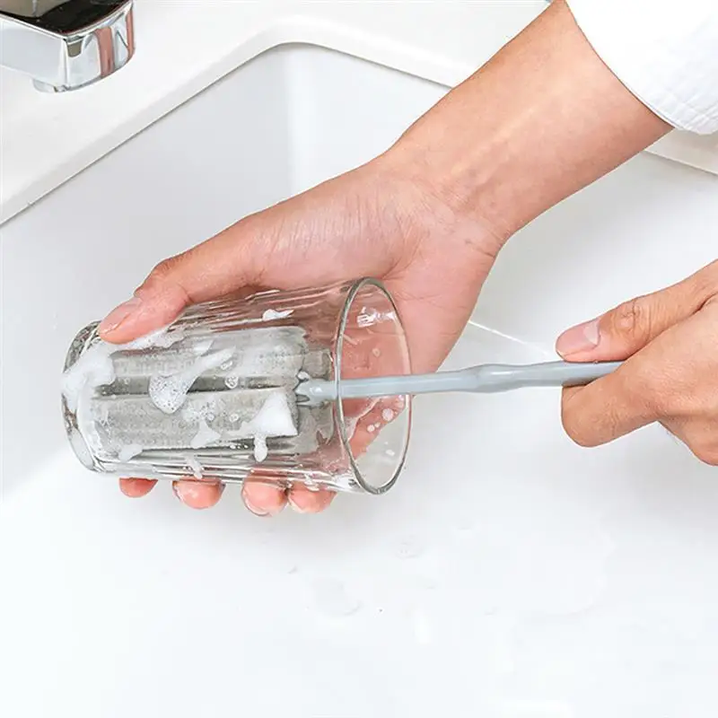 Кухонные принадлежности для чистки зеркальный диспенсер губка щетка чашки