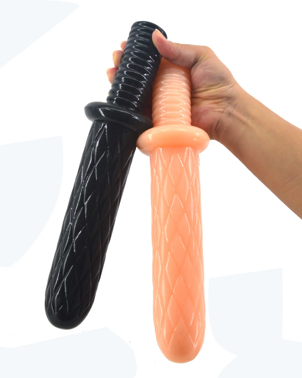 FAAK Long Handle Dildo Lattice Pattern Surface Big Anal Anus Massage Butt Plug Sex Toys for Women Men Masturbator Shop | Красота и